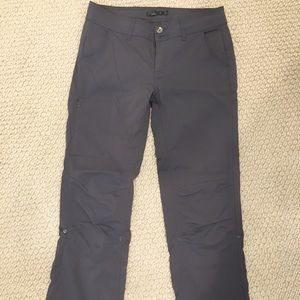 Prana gray hiking pants